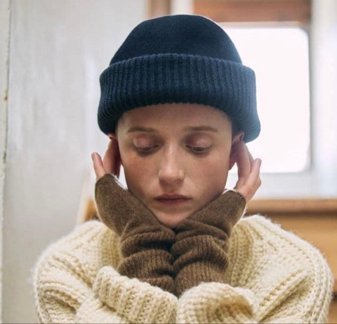 ニット帽「Haru」chisaki