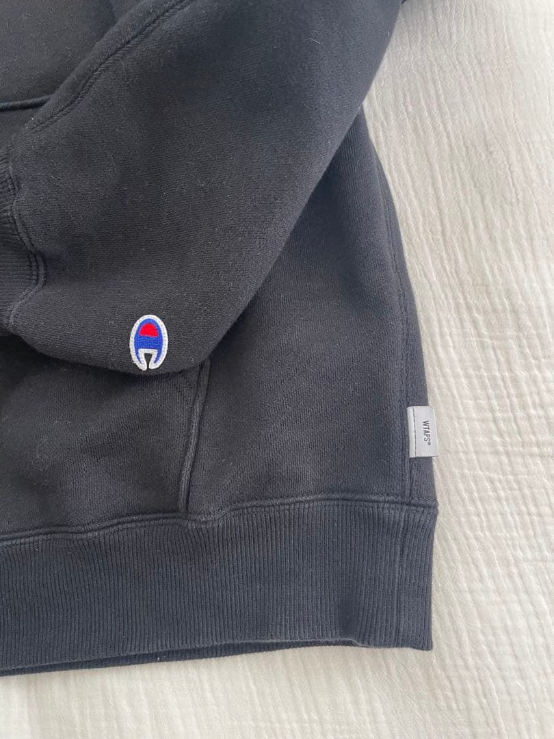 Champion WTAPS® パーカー 黒/ライム