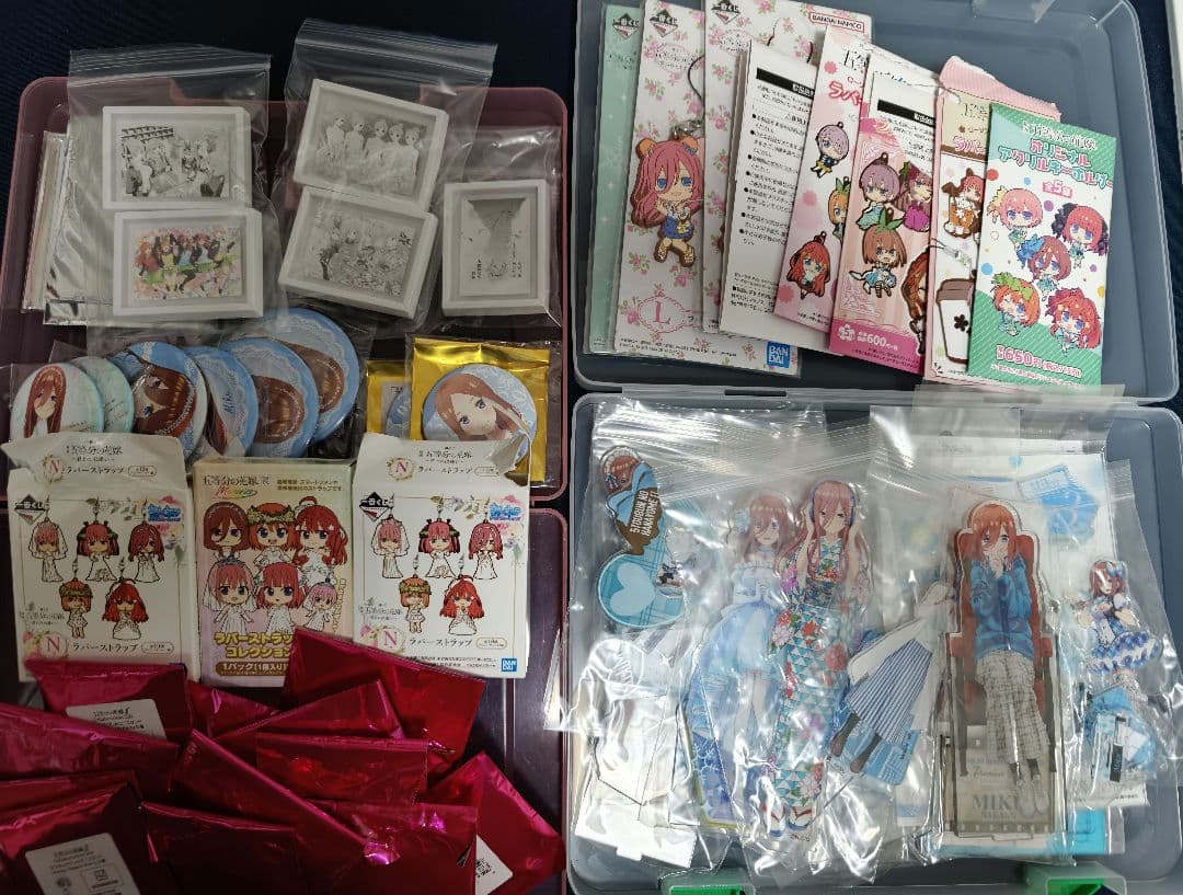 五等分の花嫁　中野三玖　グッズまとめ