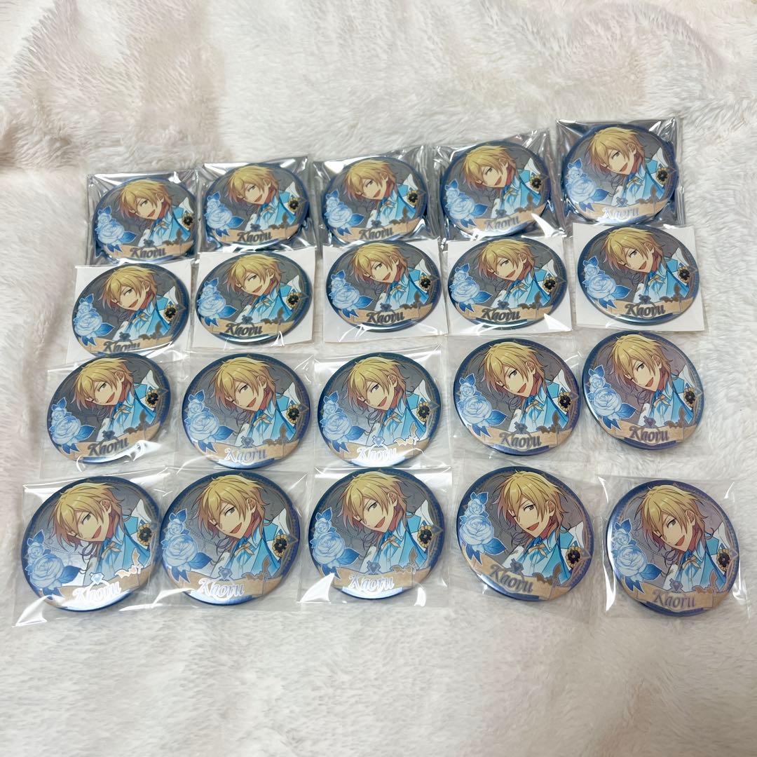 羽風薫 誓約 缶バッジ 白スーツ 中国 あんスタ あんさんぶるスターズ