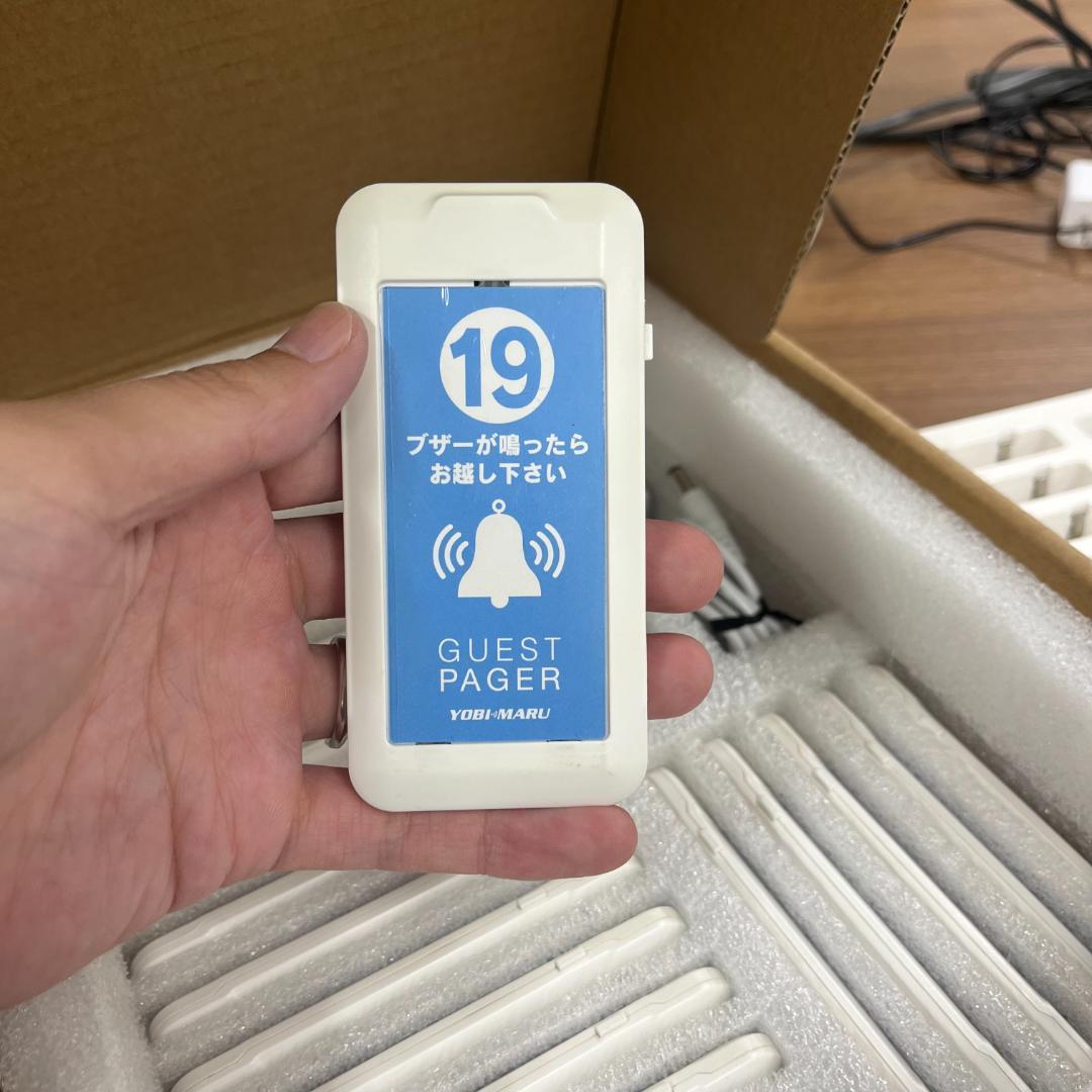 美品 FUNKS 呼び丸 スクエア 24 ゲストページャー YOBIMARU