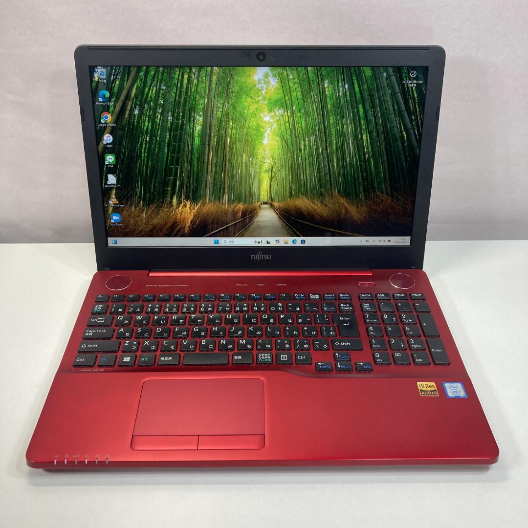 Fujitsu 富士通 ノートパソコン i7 HDD Windows11 PC