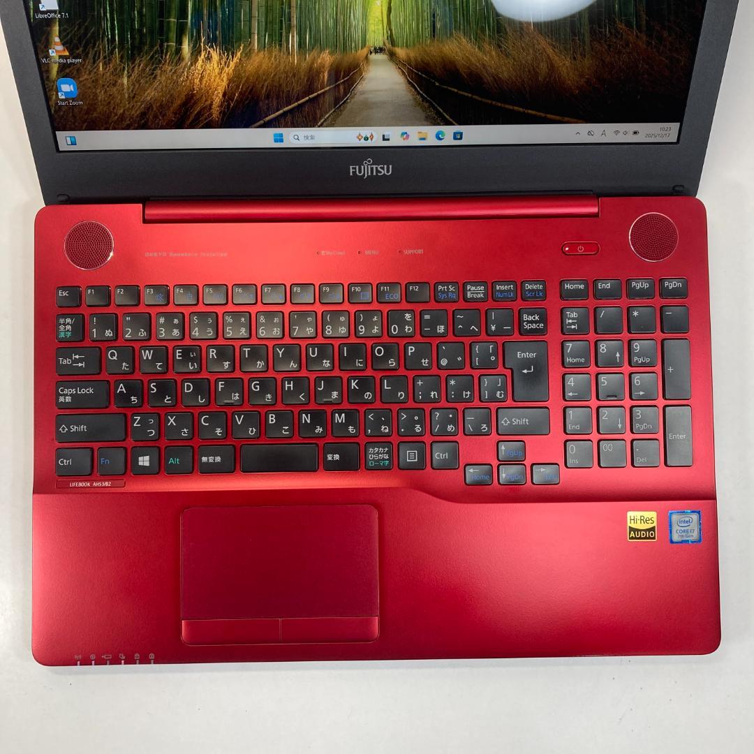 Fujitsu 富士通 ノートパソコン i7 HDD Windows11 PC