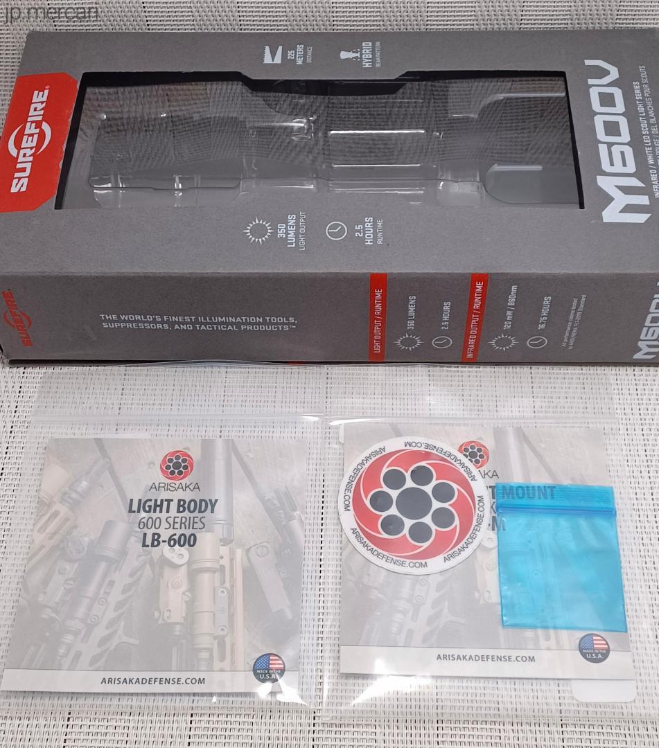 【Athena】SUREFIRE KM2-C BK／Arisaka仕様