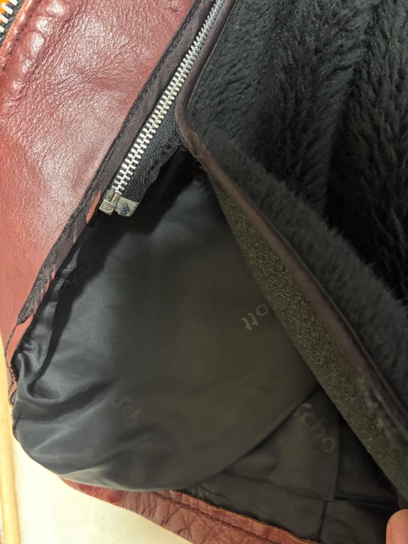 希少カラー　schott 642 レザージャケット　牛革　カウレザー　38サイズ