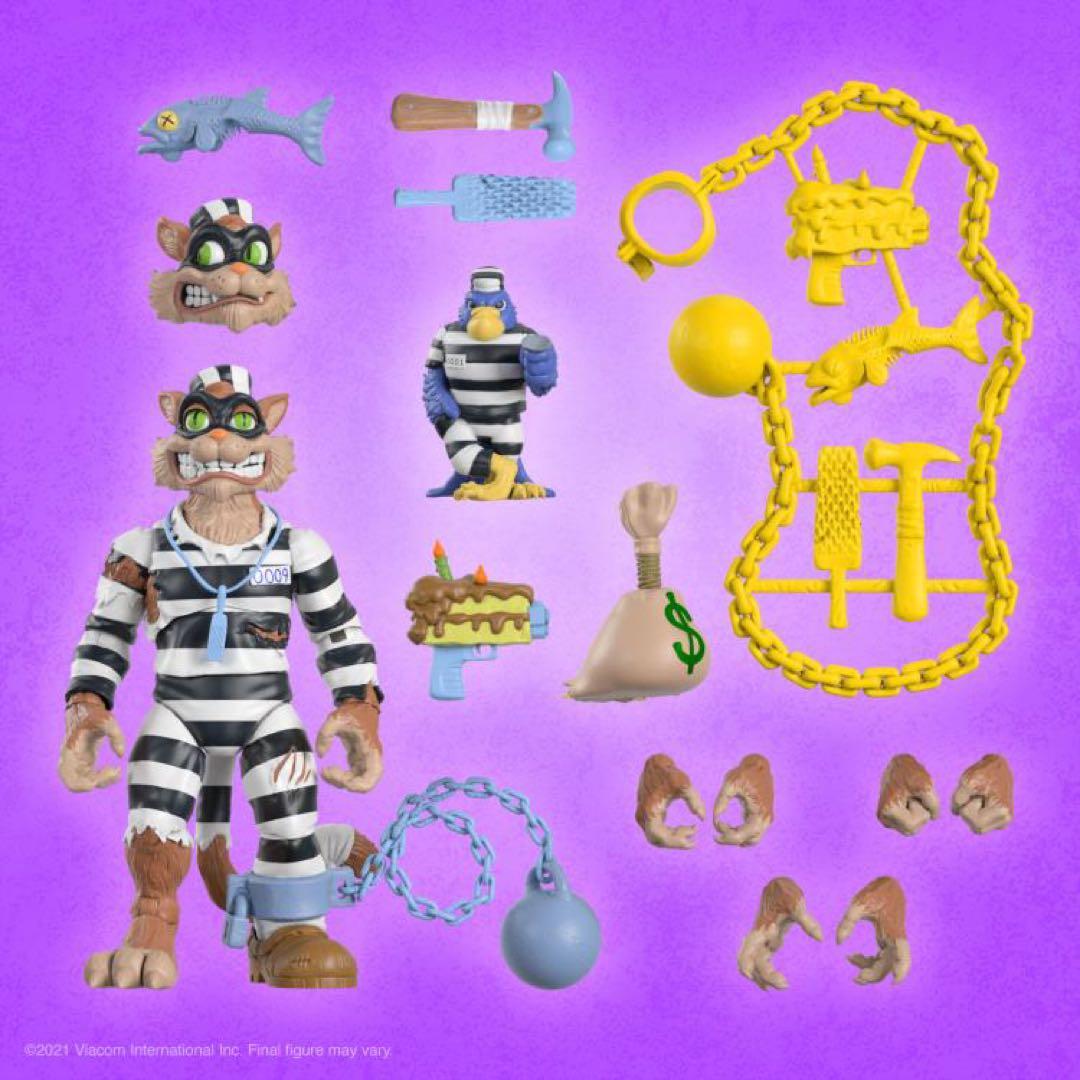 ティーンエイジニンジャタートルズ　スクラッチ　super7 フィギュア