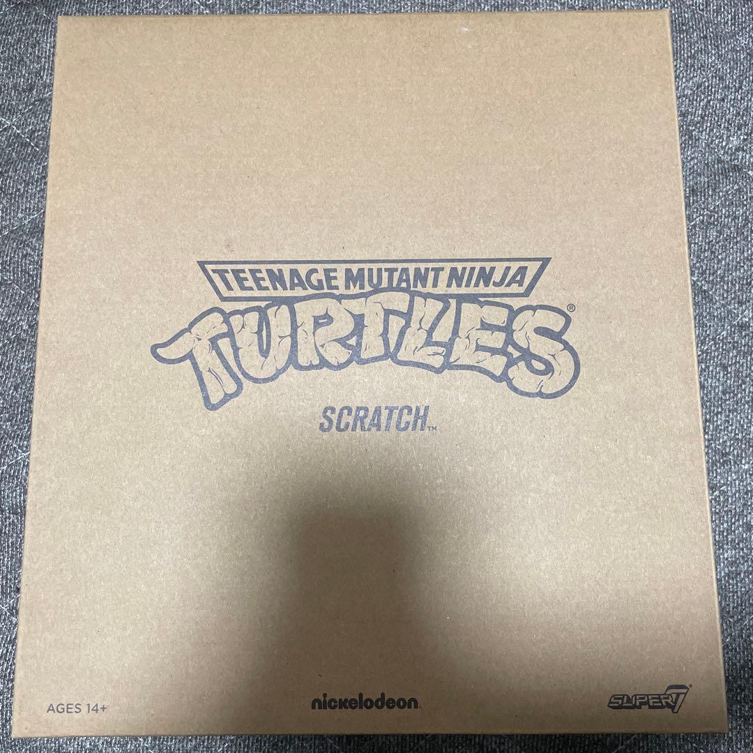 ティーンエイジニンジャタートルズ　スクラッチ　super7 フィギュア