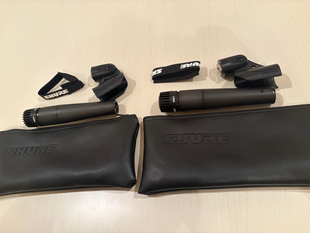 【SHURE】sm57 ダイナミックマイク 2本