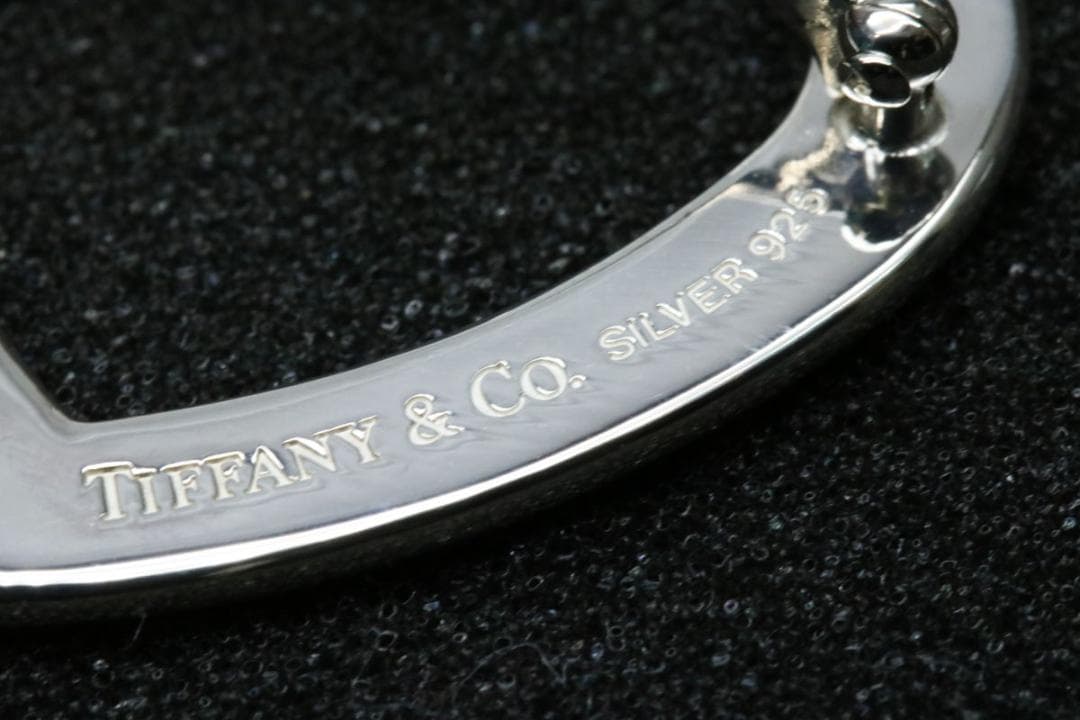 ティファニー メナード 925 ハート ブローチ シルバー 約10.3g