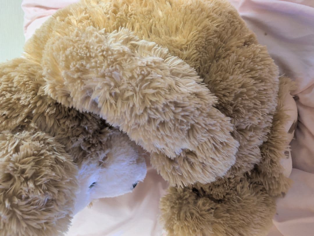 TDS☆旧タグ 白タグダッフィー 70センチ☆ビーズ