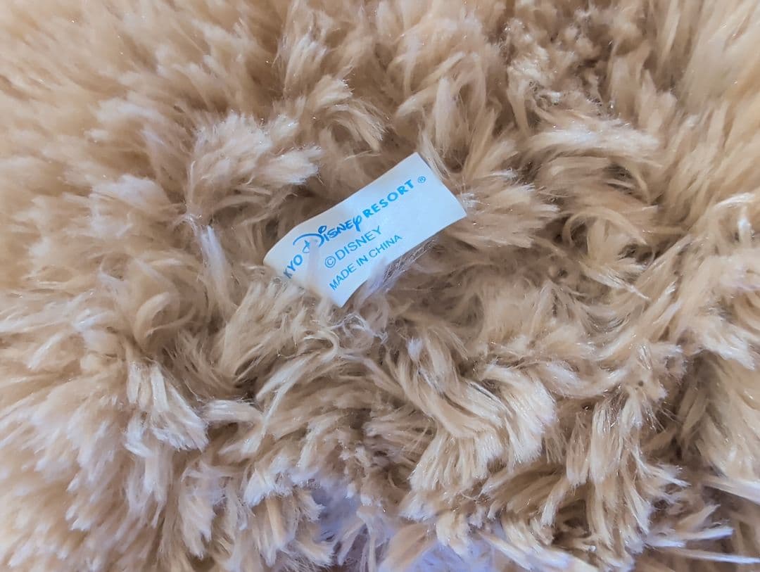 TDS☆旧タグ 白タグダッフィー 70センチ☆ビーズ