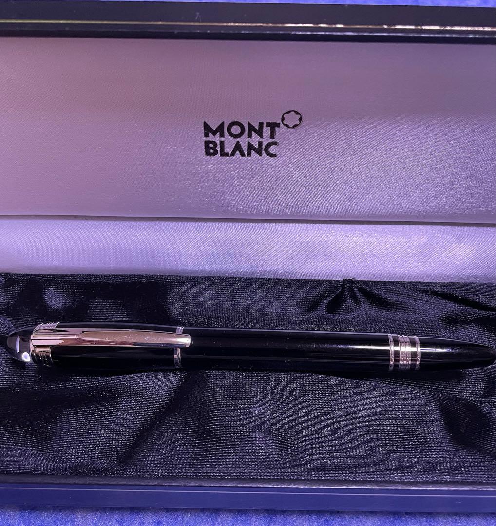 美品MONT BLANC スターウォーカーボールペン 黒