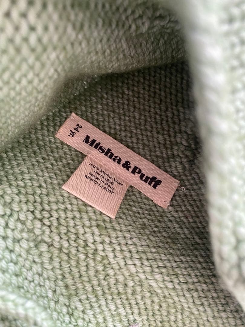 帽子 misha and puff pointy peak 2-4y