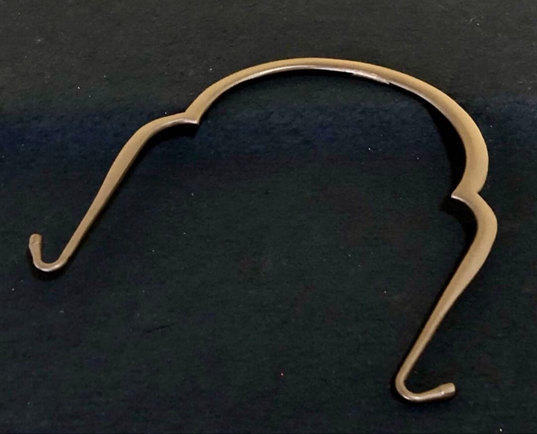 割引‼️「祖」吊釜道具 釜弦 大鐶 鎖 釜師 高橋敬典 共箱 (台①)