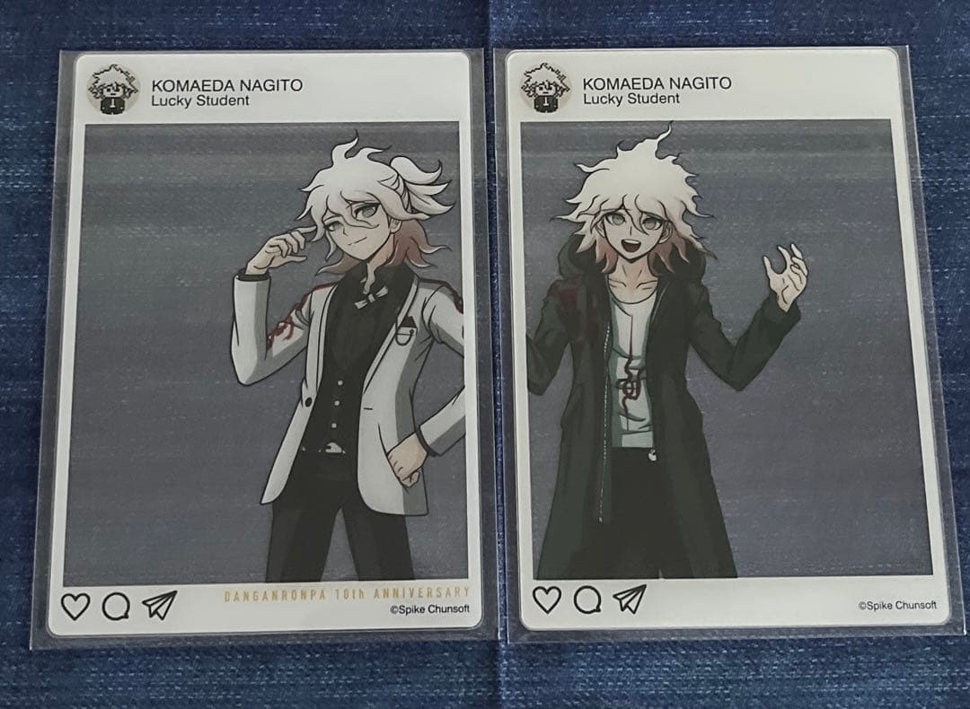 ダンガンロンパ　狛枝凪斗　SNS風アクリルフォトカード　周年　ドレスアップ