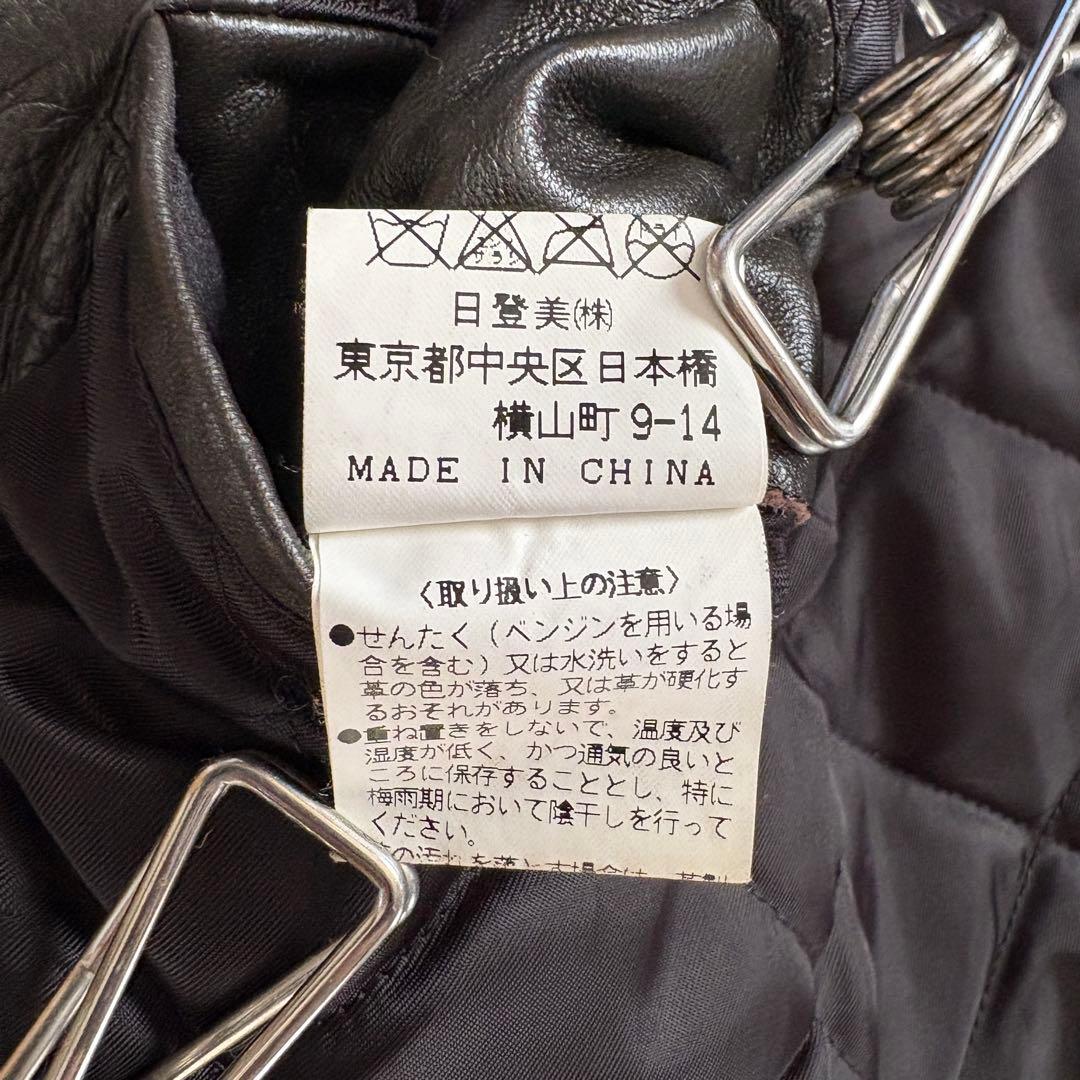 CHAPS RALPH LAUREN レザージャケット L ブラウン