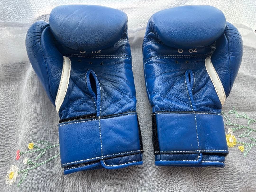 winning ウィニングボクシンググローブ ブルー 8オンス MS-200B