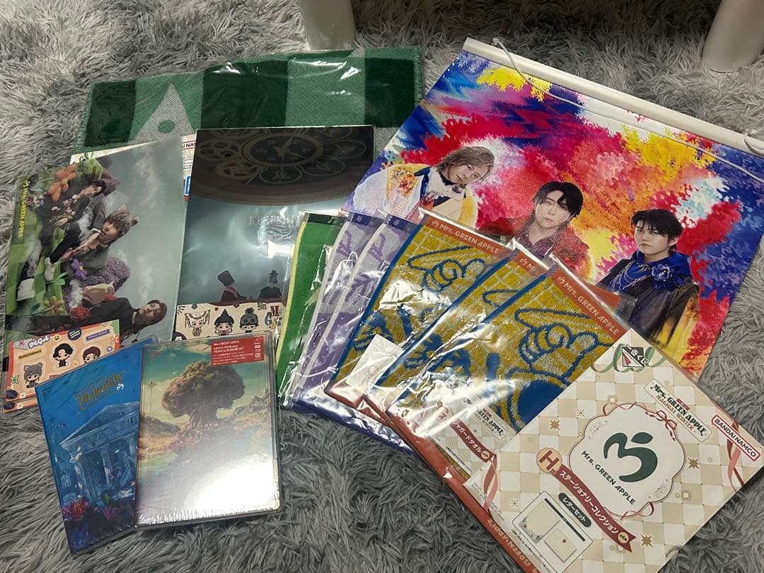 Mrs. GREEN APPLE 一番くじ グッズ セット・DVD2枚セット