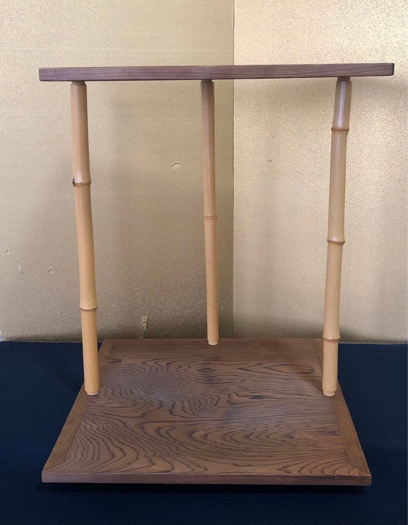 《R》茶道具 五行棚 組立式 元箱　251216お5