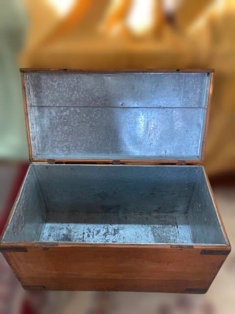 木製長持箪笥　アンティーク古民具家具　レトロなインテリアに変身！新春セール