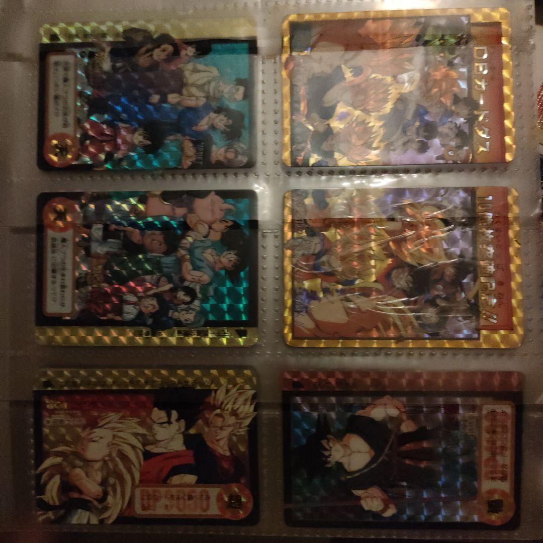 カードダス6枚セット　よれもあります。