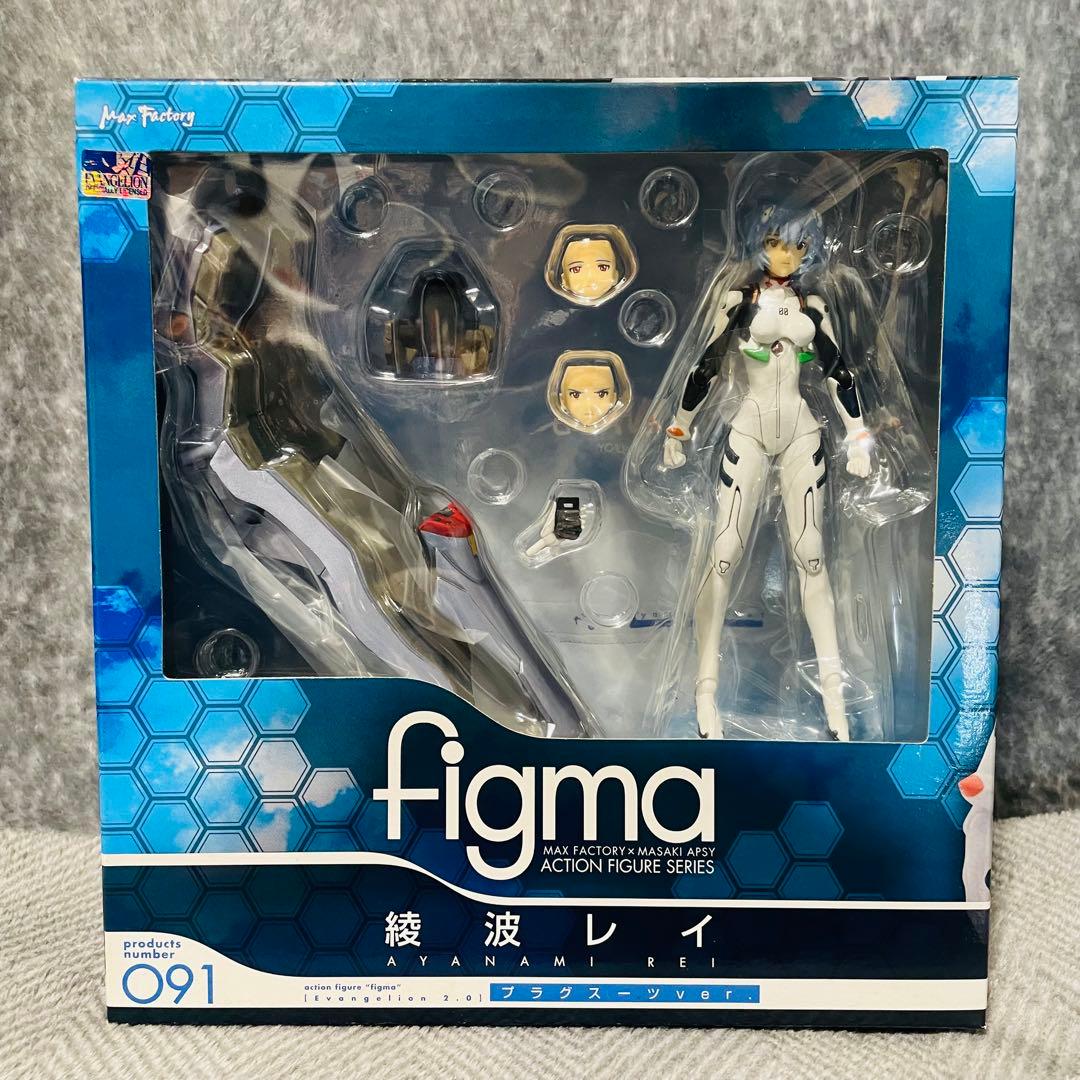 【新品未開封】 figma 綾波レイ プラグスーツver. No.091
