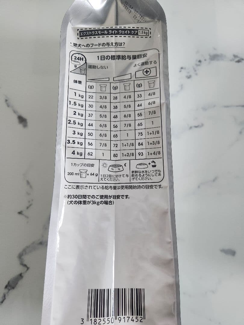 ロイヤルカナン 減量したい犬用 エクストラスモールライトウェイトケア