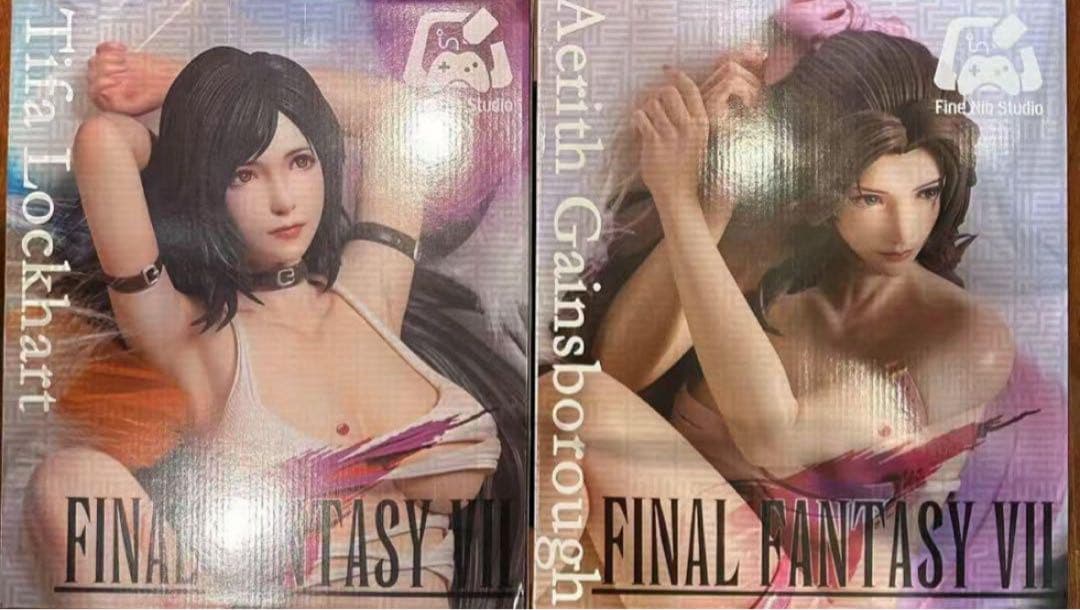 ファイナルファンタジー ティファ ロックハート 豪華版2体セット フィギュア