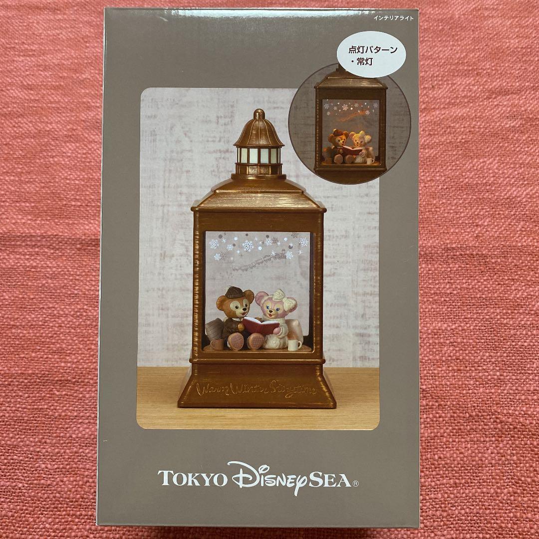 ダッフィー インテリアライト　ディズニーシー　シェリーメイ　新品　ダブフレ