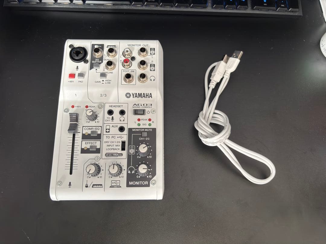 YAMAHA AG03 オーディオインターフェイス ラジオ小僧さん専用