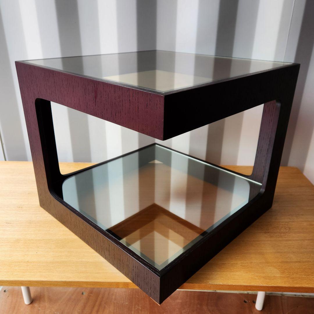 希少　廃盤　moda en casa ダイス コーヒーテーブル ガラステーブル