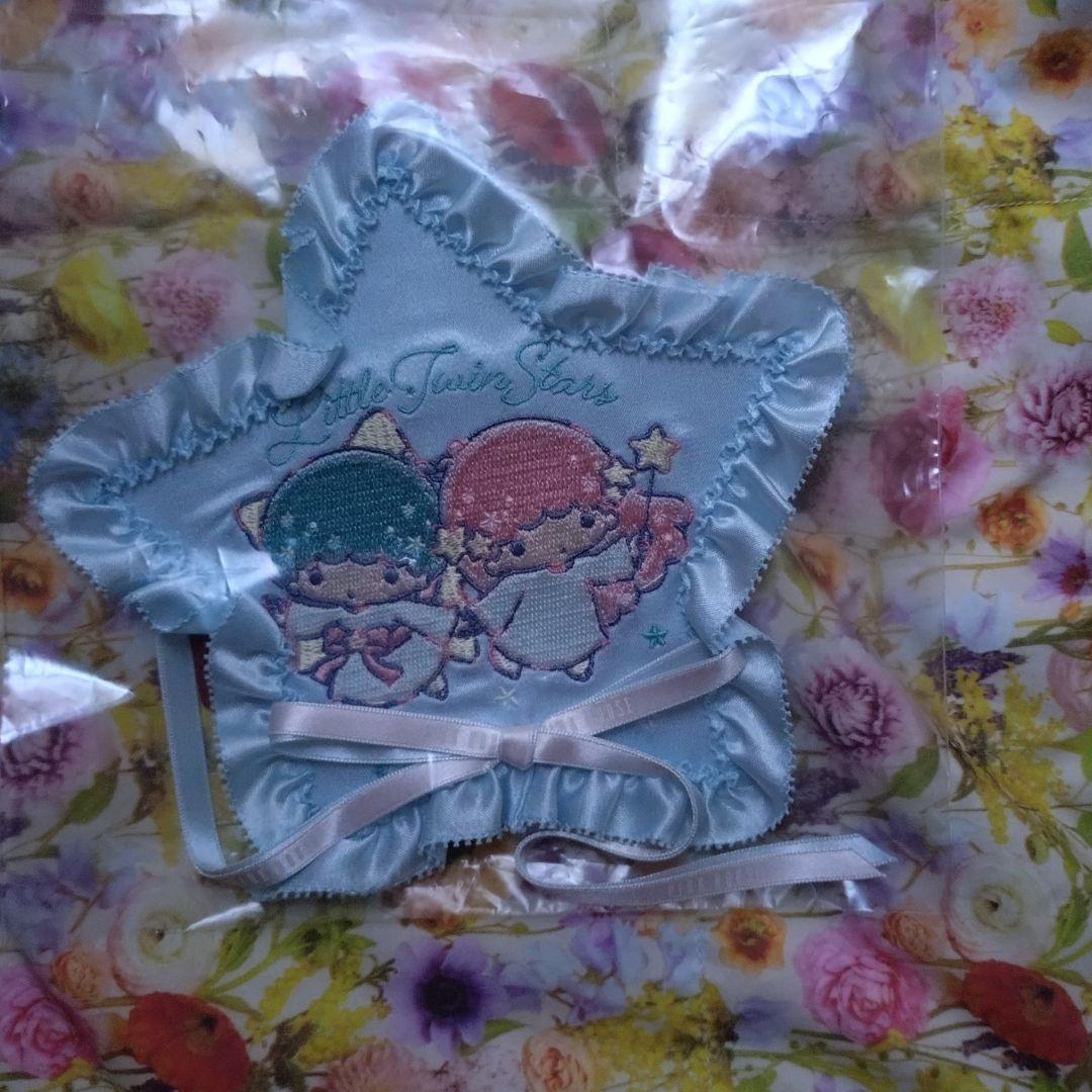 ピンクハウス　リトルツインスターズ　ワッペンブローチ