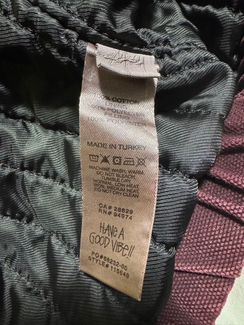 STUSSY CANVAS INSULATED WORK JACKET Sサイズ