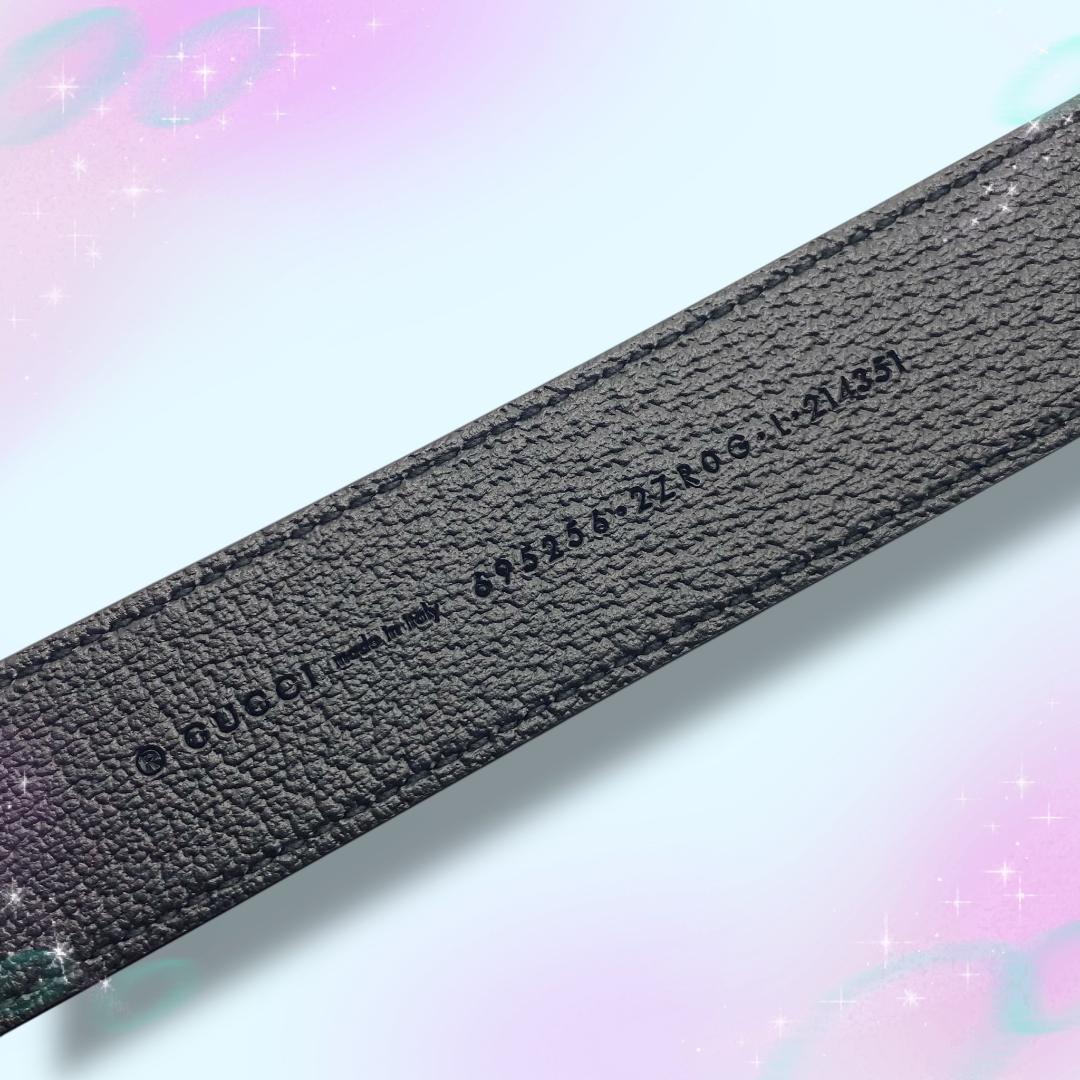 おそらく未使用 グッチ 首輪 Lサイズ 大型犬用 インターロッキングG レザー