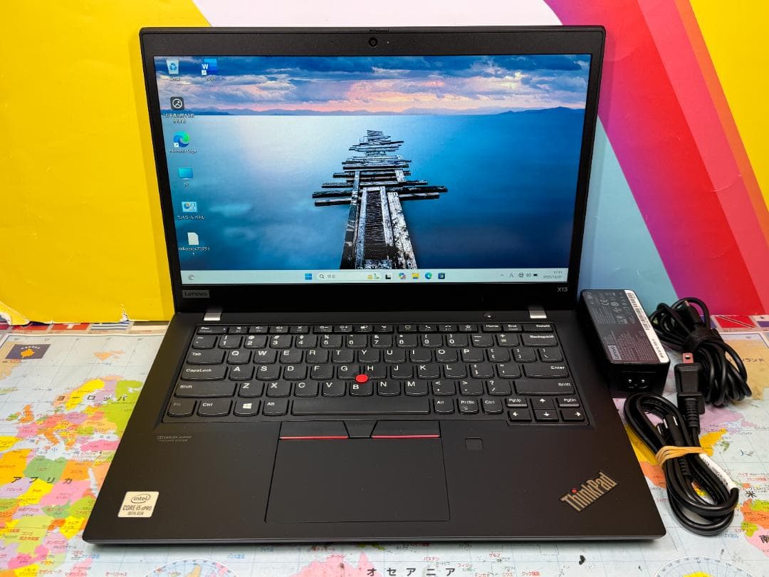 極美品 16GB レノボ X13 13.3型 FHD 非常綺麗 ノートPC 軽量