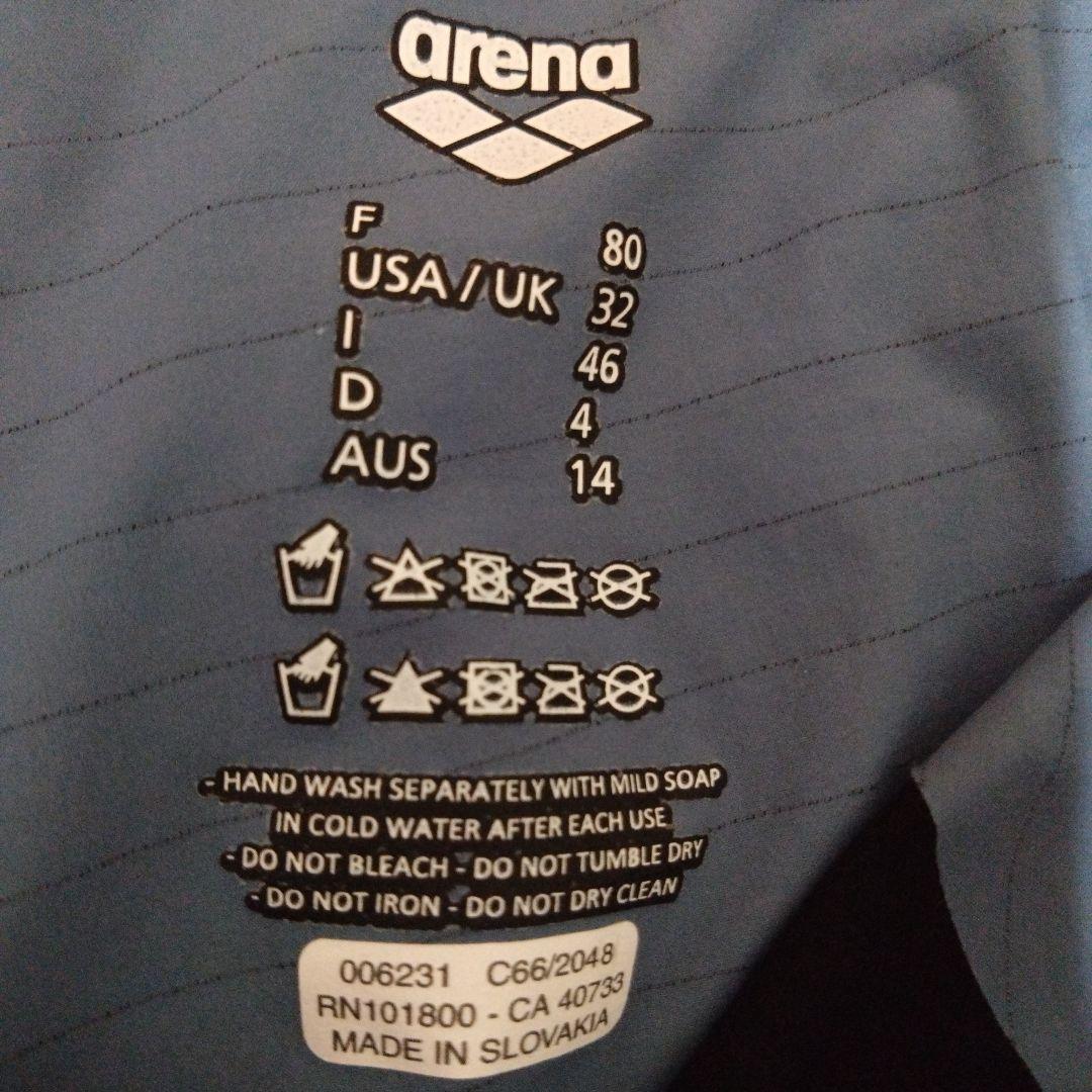 美品 アリーナメンズ競泳水着 カーボンエアー2FAR-9505M