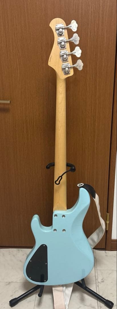 Bacchus TF4-PLD SOB-MH 水色 エレキ ベース