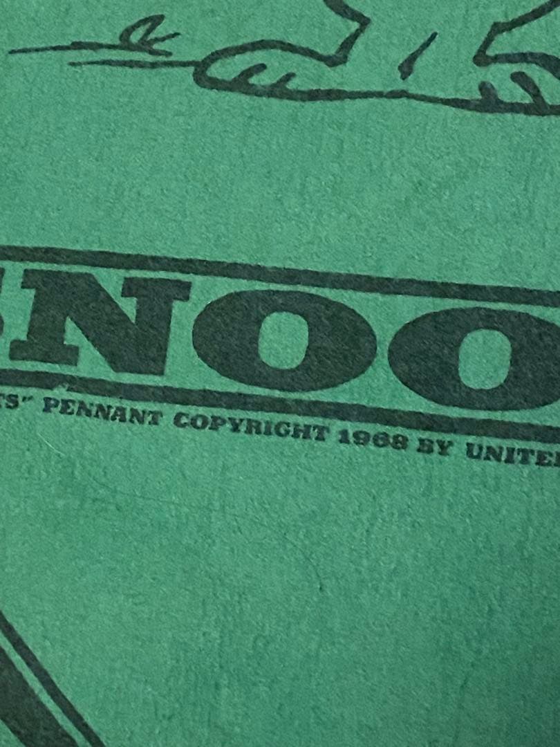 60S 70S SNOOPY ペナント 4点まとめて販売
