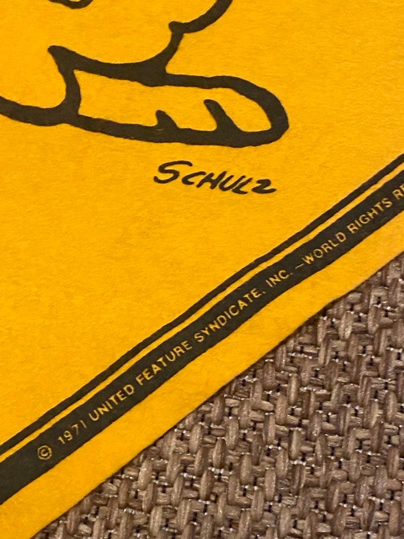 60S 70S SNOOPY ペナント 4点まとめて販売