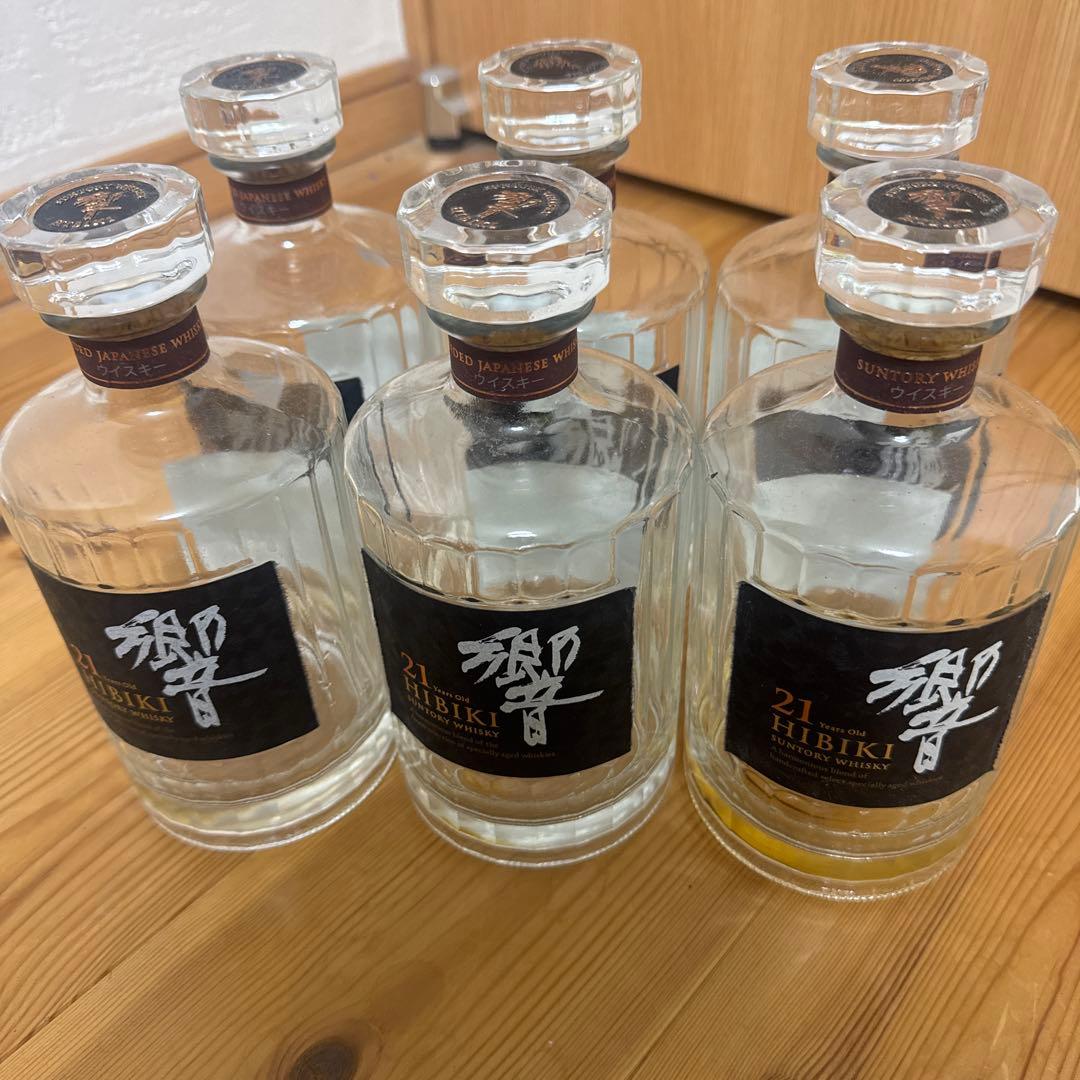 響 21年 空瓶ボトル 6本セット