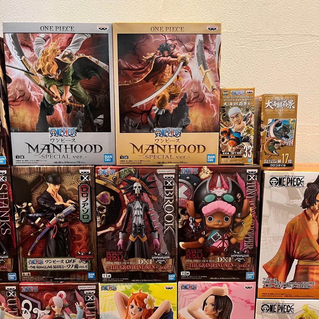 ワンピース　フィギュア　まとめ売り ルフィ ハンコック ウタ シャンクス　ナミ