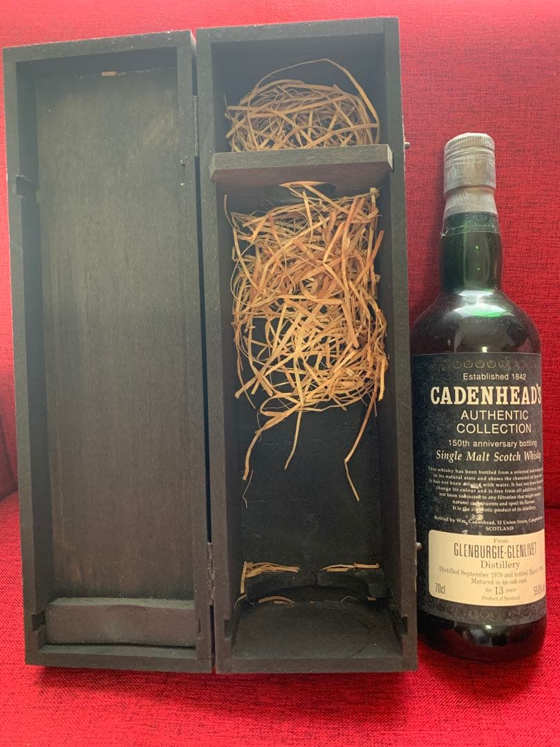 グレンバーギーグレンリベット13年 1978-1992ケイデンヘッド 150周年