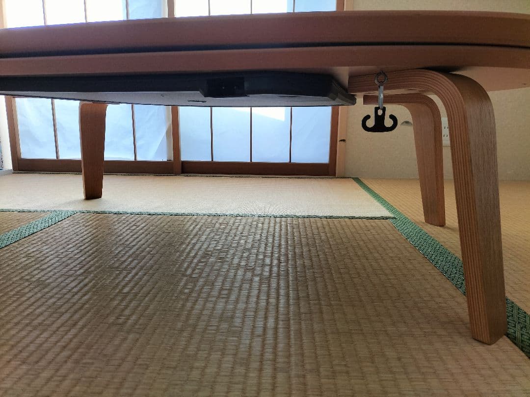 無印良品　楕円こたつ　大　訳あり　廃盤品　直接引き取り希望