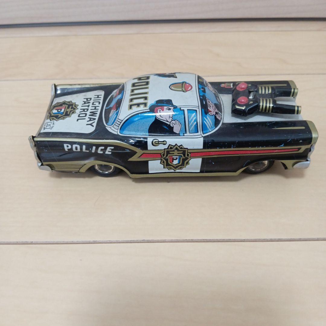 野村トーイ製 ビンテージのブリキ製パトカー