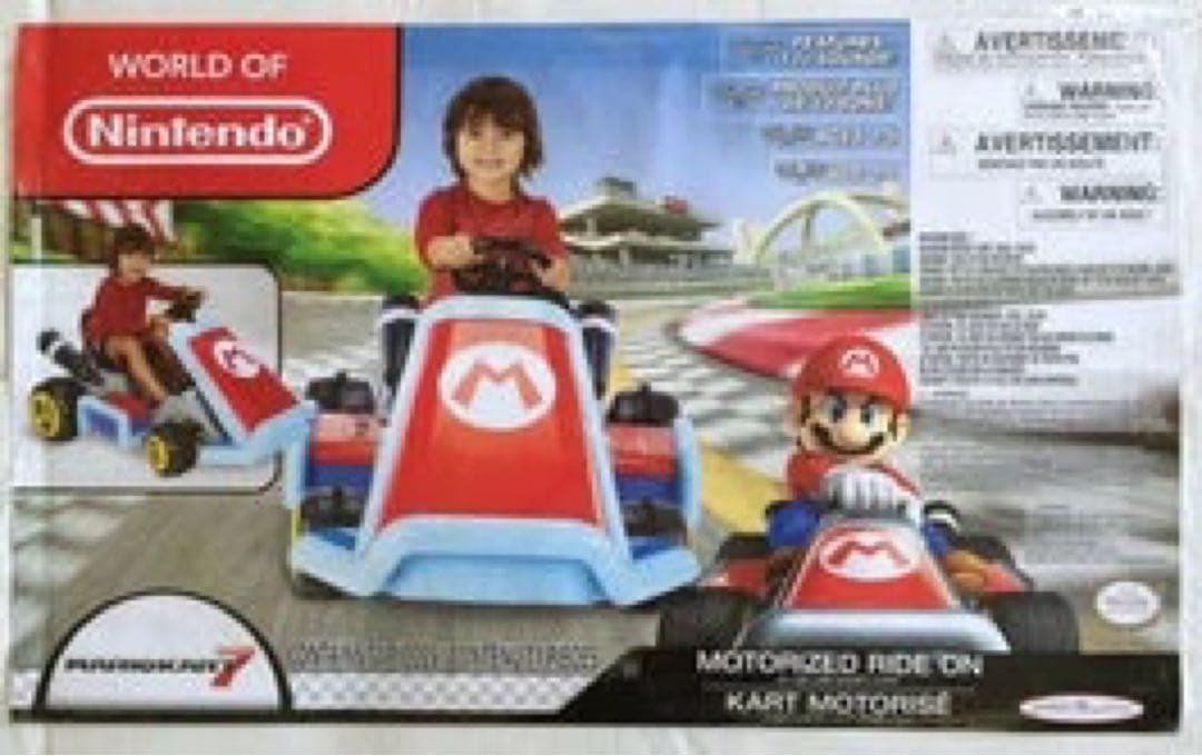 任天堂 マリオカート 電動乗用車　海外製