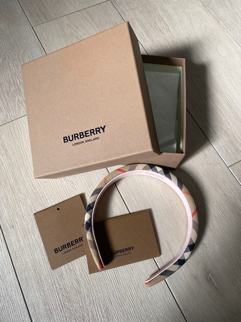BURBERRY ヴィンテージチェック ヘアバンド