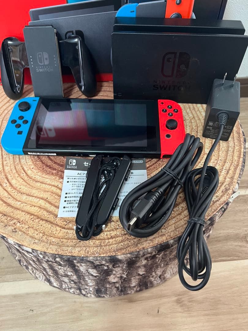 Nintendo Switch ニンテンドースイッチ本体　ネオン③