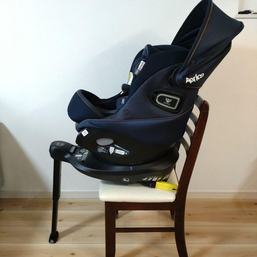 Aprica ネイビー　クルリラ　ビッテ　プロテクト ISOFIX