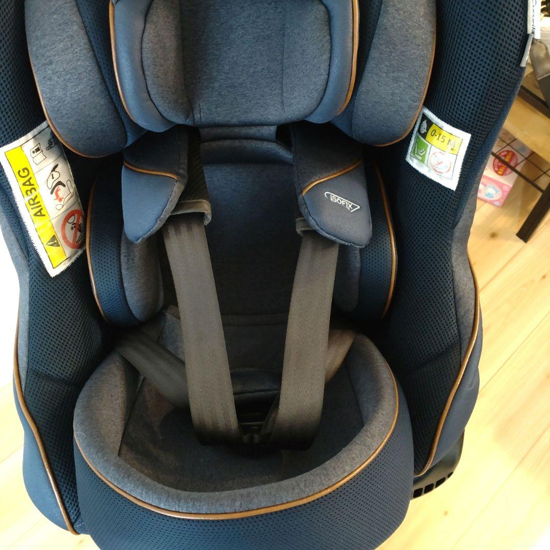 Aprica ネイビー　クルリラ　ビッテ　プロテクト ISOFIX