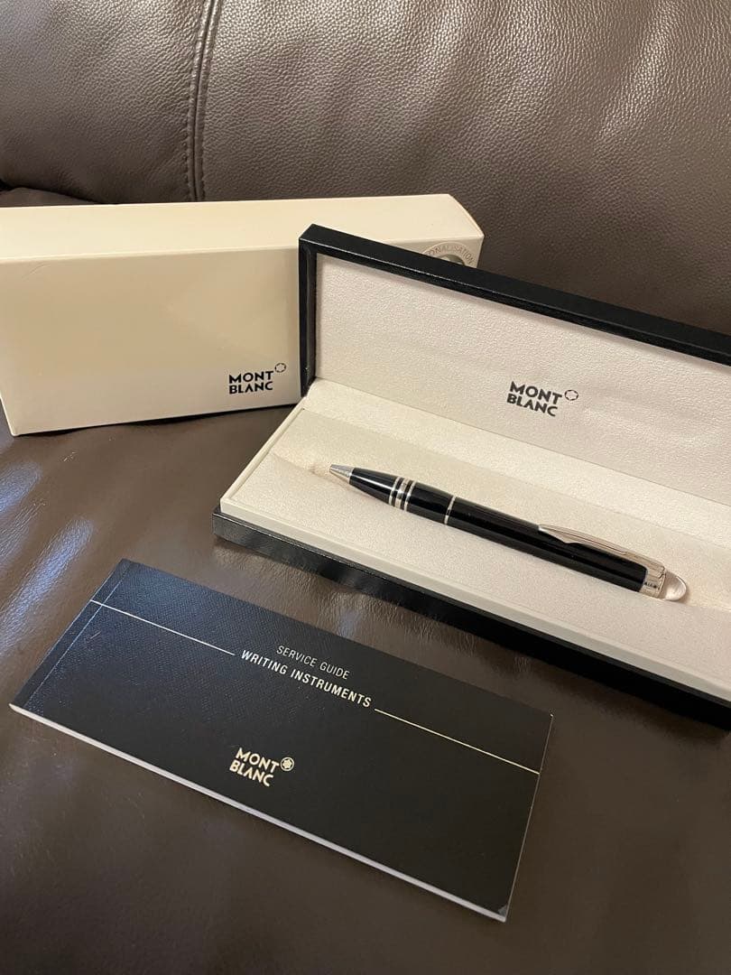 ◾️モンブラン◾️スターウォーカー◾️ボールペン◾️プラチナ◾️化粧箱付属◾️￼